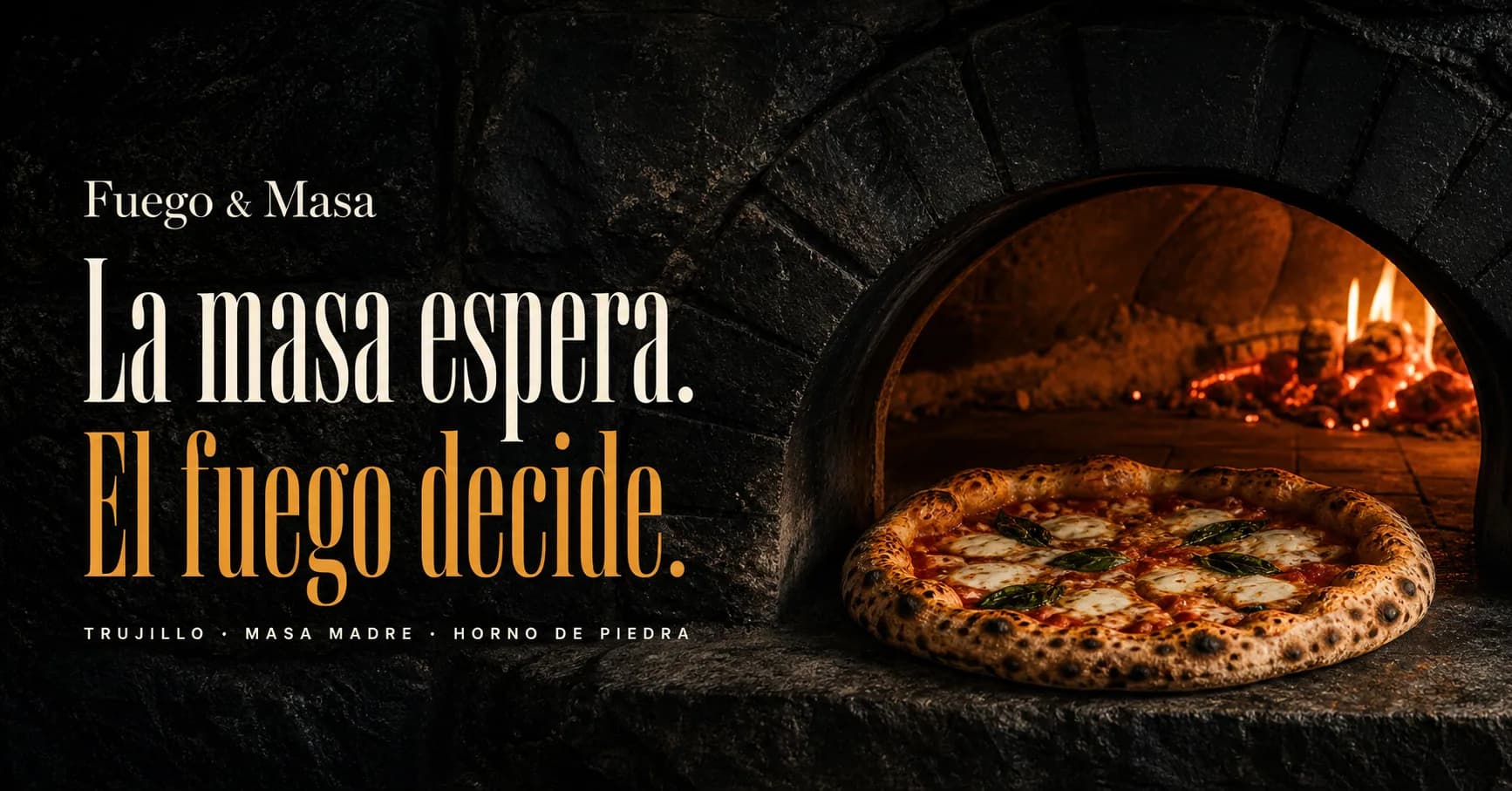 Landing gastronómica Fuego y Masa